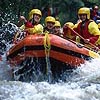 Whitewater rafting